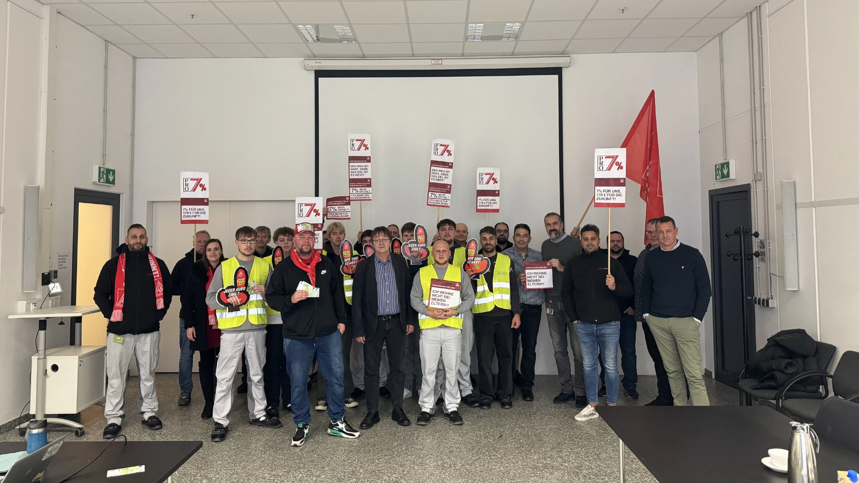 Tarifaktion bei Brose-Sitech, Dezember 2024