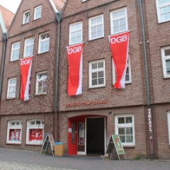 Das IG Metall-Büro im Gewerkschaftshaus Lüneburg, Heiligengeiststr. 28